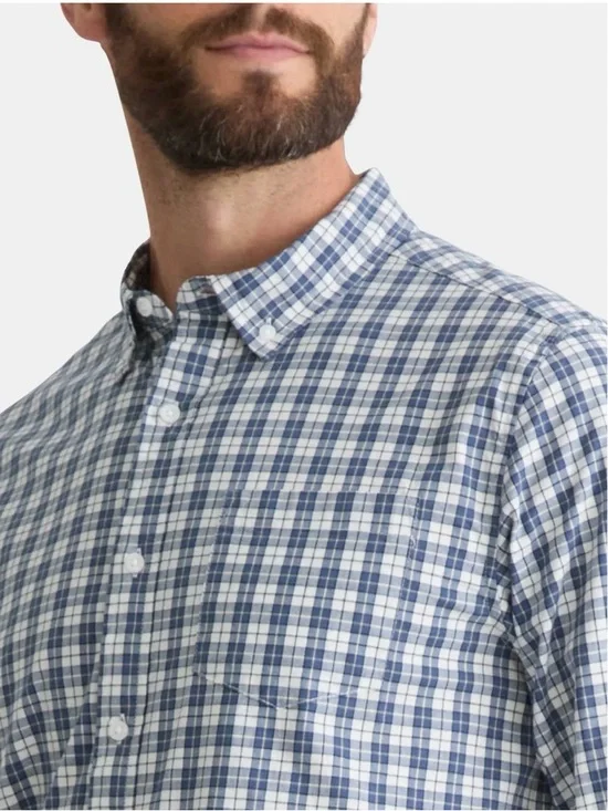 Men's Classic Fit Poplin Long Sleeve Shirt Size 2XL - Picture 8 of 8